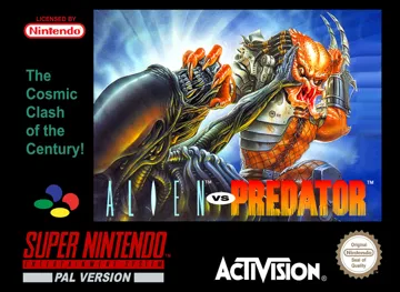 Alien vs Predator (Europe) box cover front